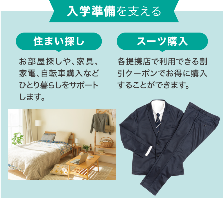 入学前を支える